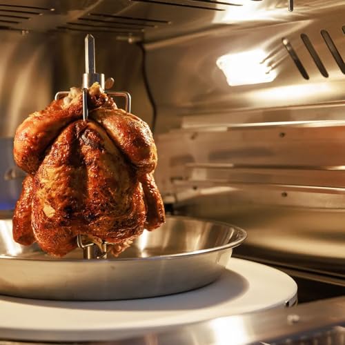26-Inch Built-In Natural Gas Outdoor Pizza Oven with Rotisserie Q998