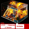Doll House DIY Miniature Dollhouse Toy Furnitures Z5802