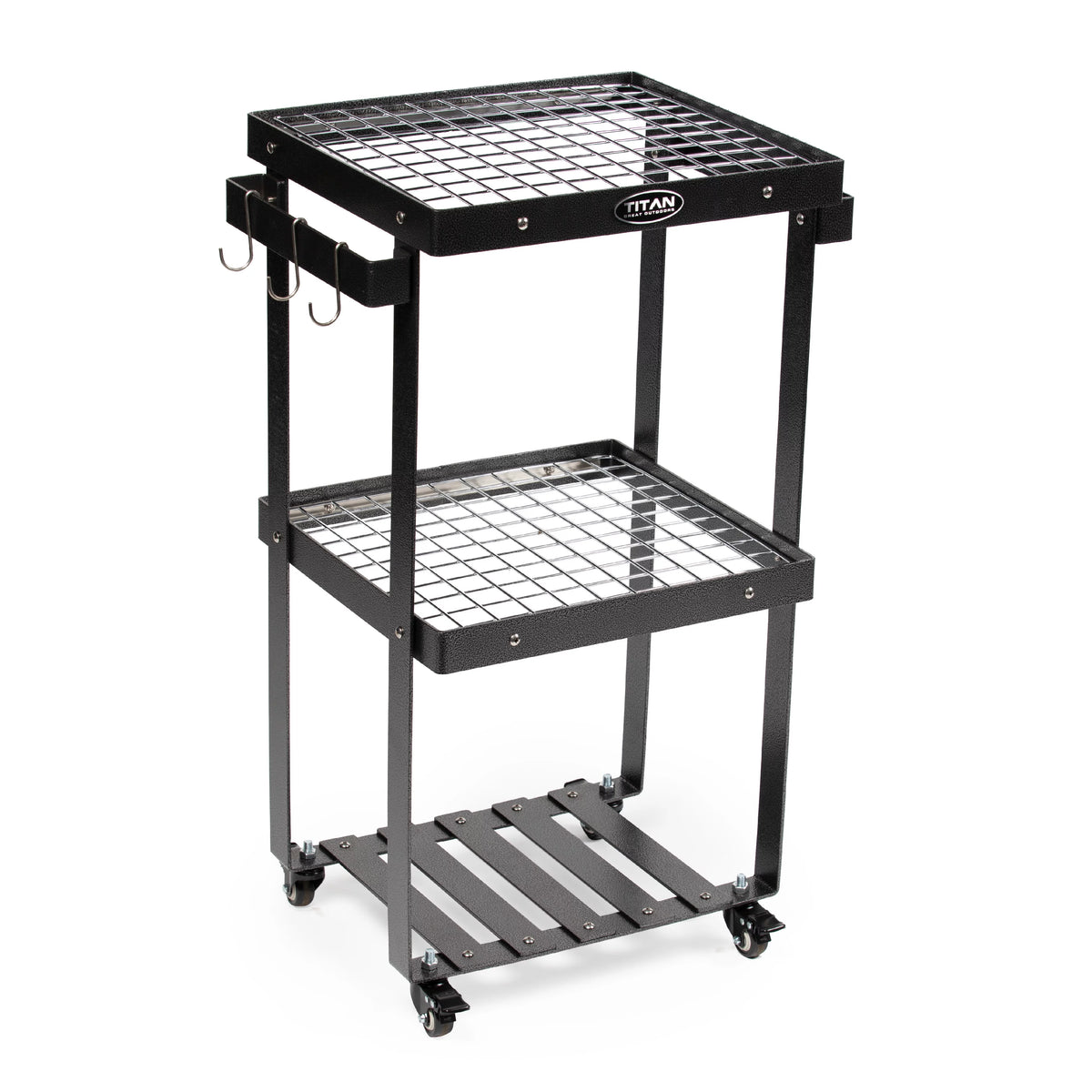 3-Tier Barbecue Prep Station and Serving Cart W842