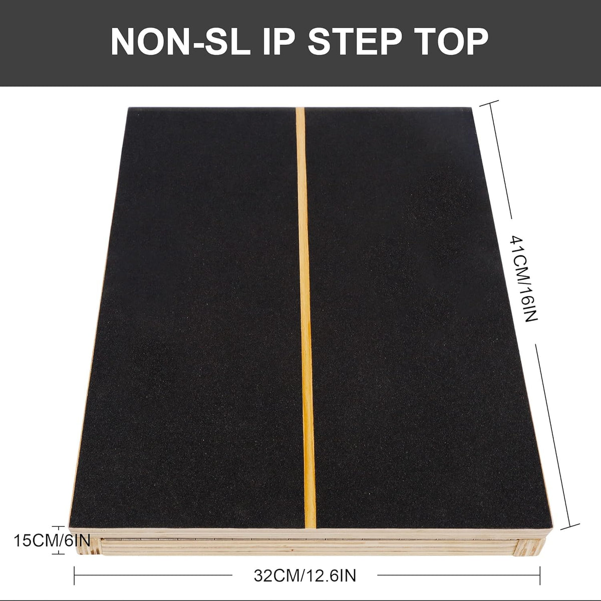 Wooden Slant Board, Adjustable Incline Board, Non-Slip Stretching Board, Pack of 2 F524
