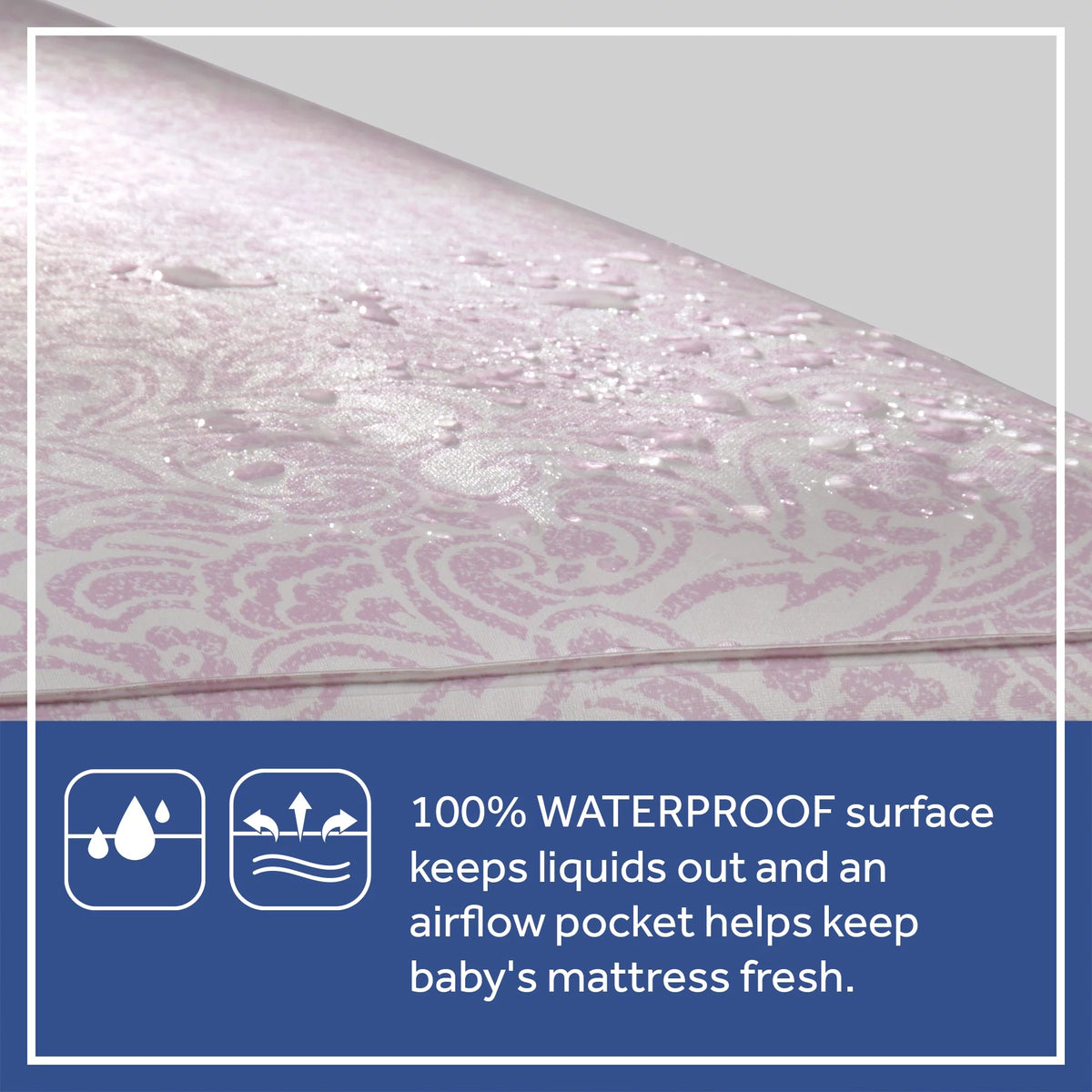 Pink 150 Coil Baby Crib & Toddler Mattress P174582