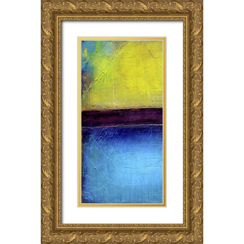 Gold Ornate Wood Framed Art Print O899