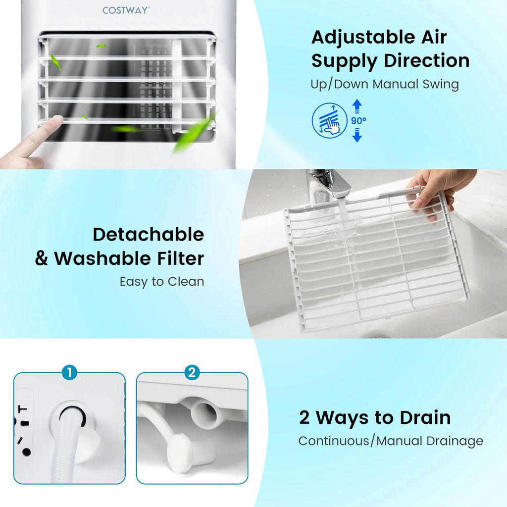 10000 BTU 4-in-1 Portable Air Conditioner M1964