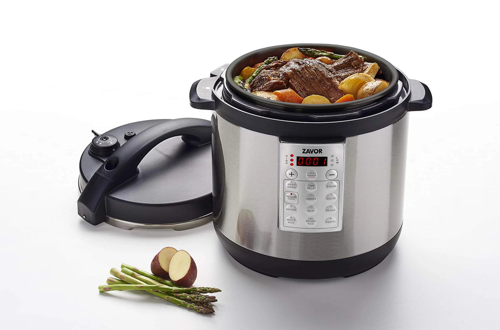 6Qt Electric Pressure Cooker and Rice Cooker F7343