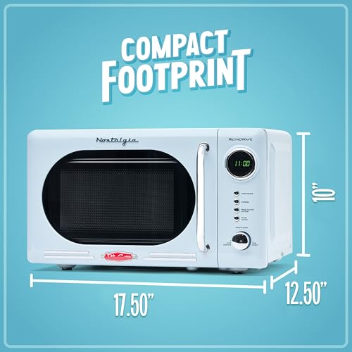 Pink 0.7 Cu. Ft. Compact Countertop Microwave Oven U734245