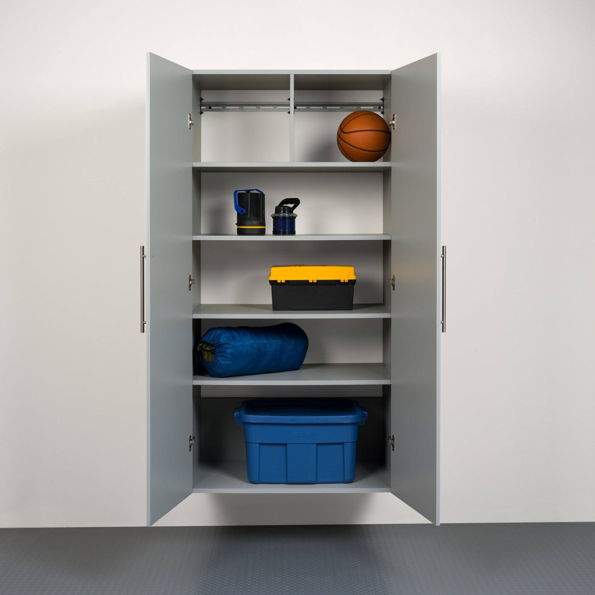 Large Light Gray Storage Cabinet N183814