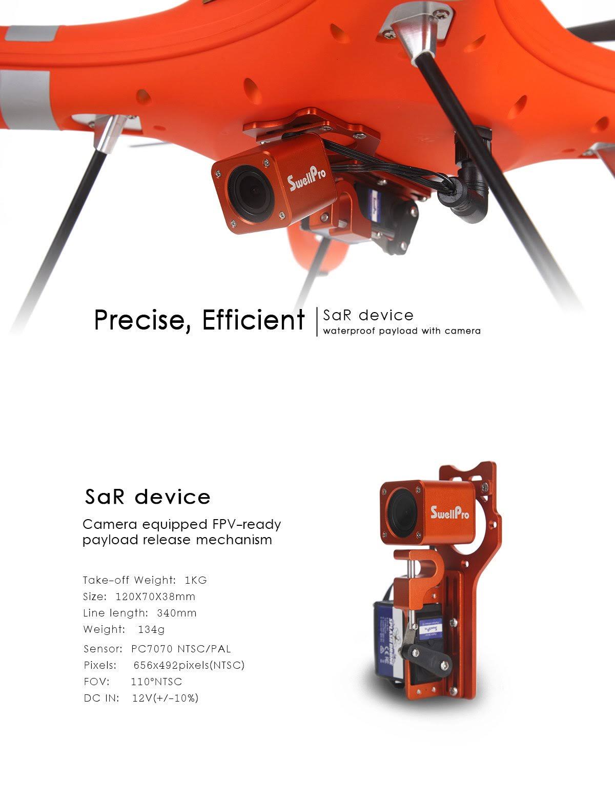 Waterproof HD FPV Payload Release Drone Y808