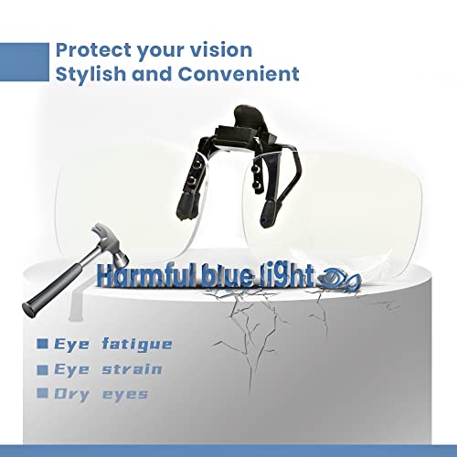 Transparent 1.5 Blue Light Blocking Magnifying Glasses P31411