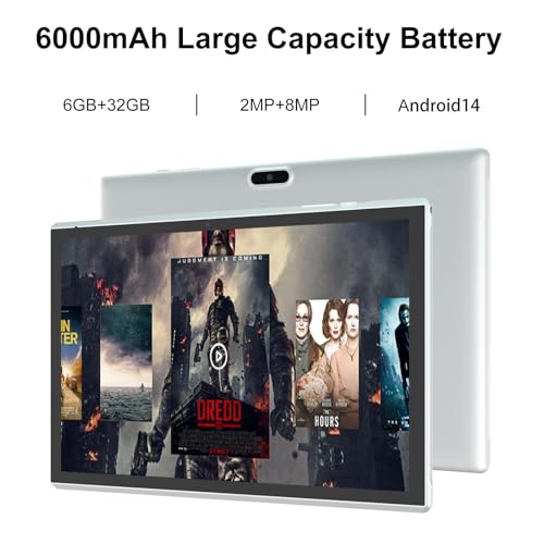 10.1 inch Android Tablet with 6GB RAM 32GB ROM Q9871