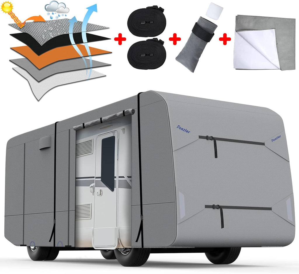 5 Layers Heavy Duty RV Cover for 38'-42' Motorhome B924940