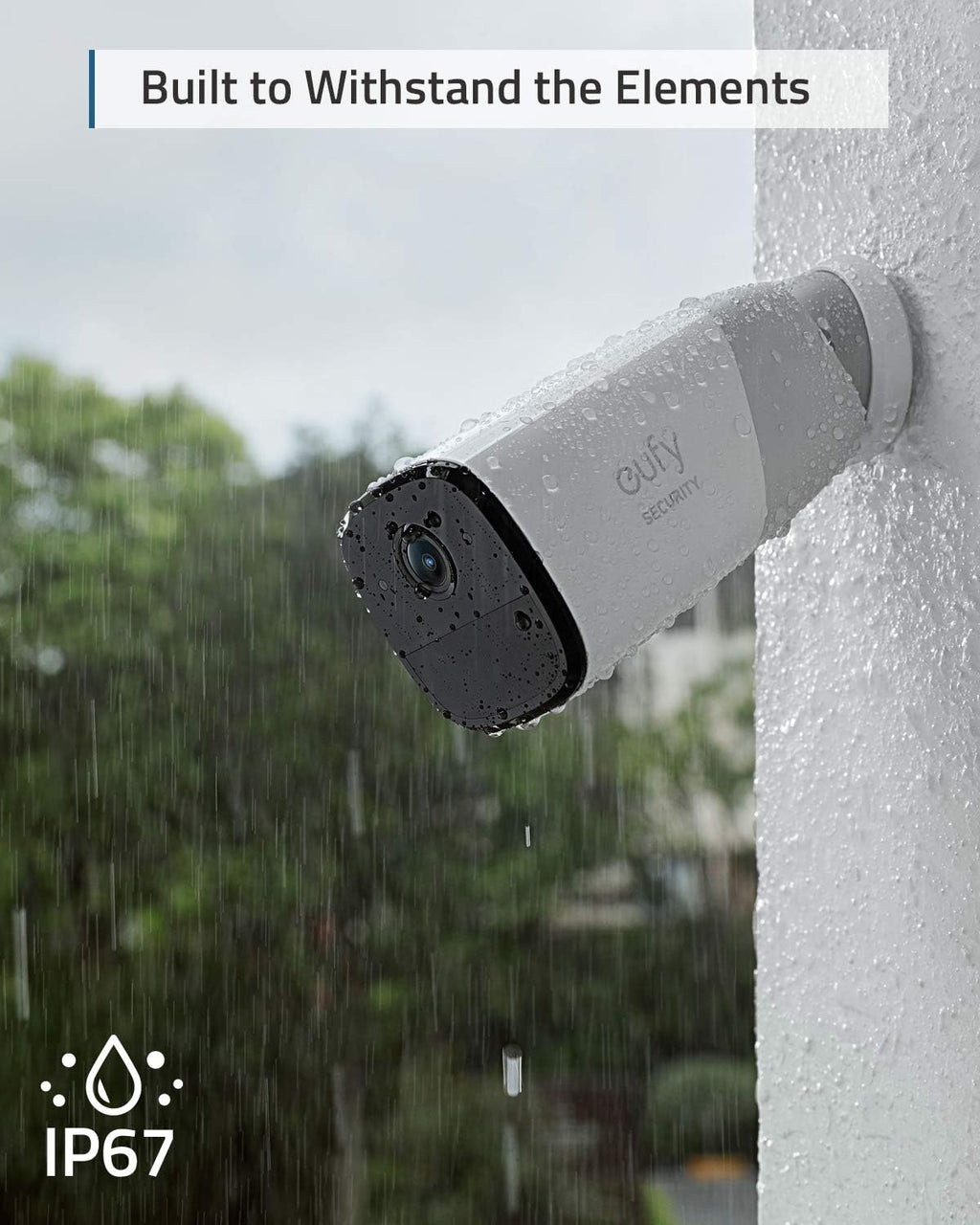 2-Cam Kit Wireless Home Security Camera System, 2K Resolution, Night Vision P4459