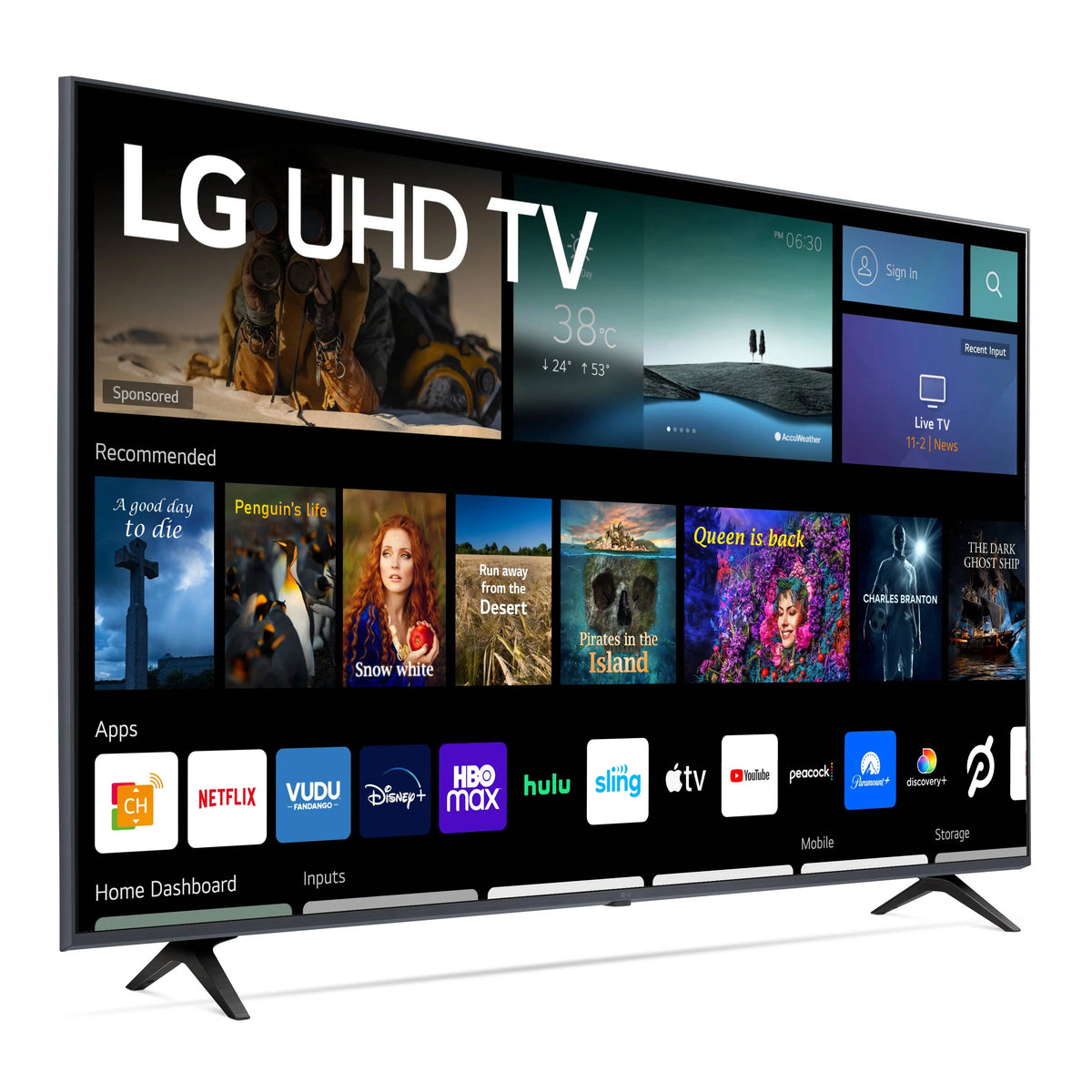 65 4K UHD Smart TV A3899
