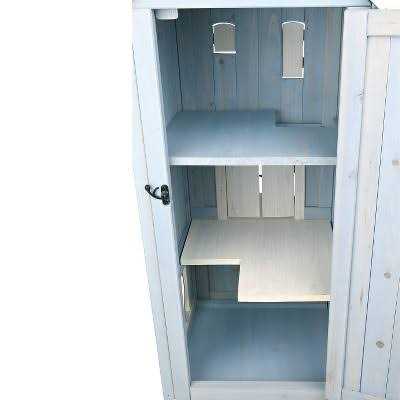 3-Story Outdoor Cat House V7562