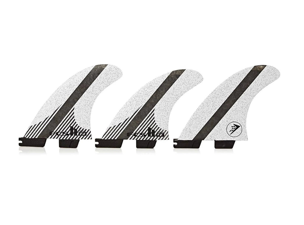 White Medium Thruster Fin Set E96726