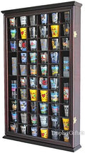 Solid Wood 56 Slot Shot Glass Display Case F129285