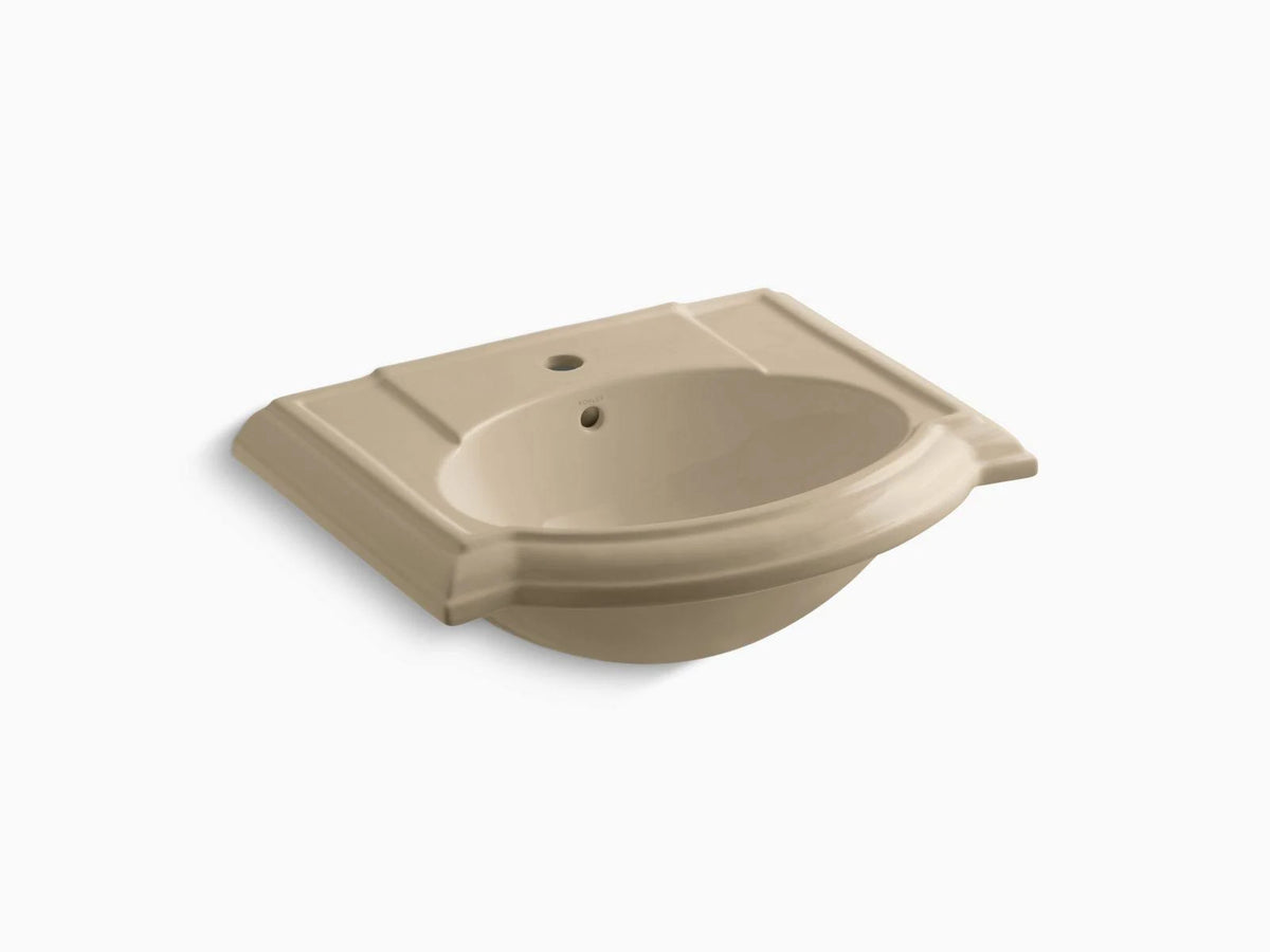 Bathroom Sink with Single Faucet Hole D2544