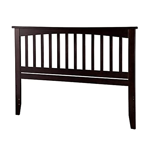 Full Size Headboard with Attachable Charger in Walnut M891