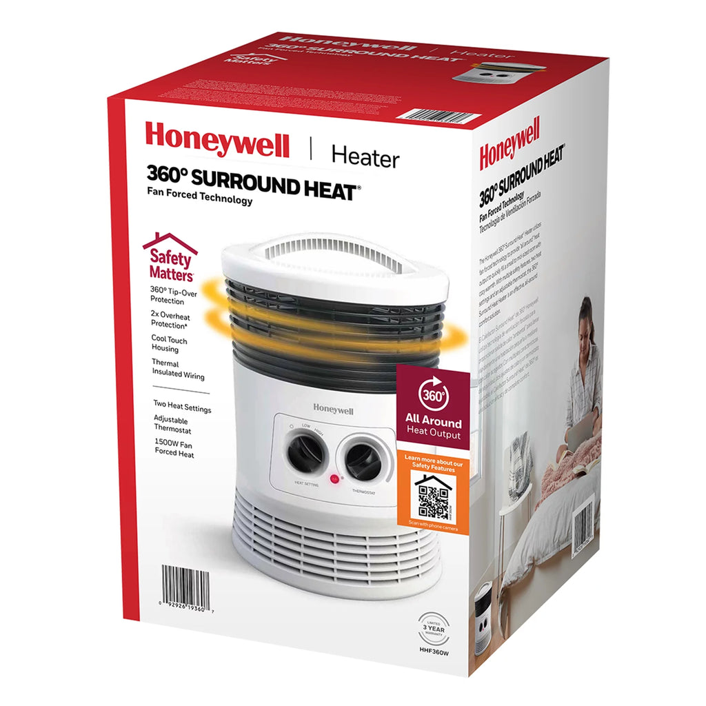 White Fan Forced Heater E42134