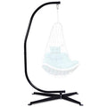 Black Heavy-Duty Steel Hammock Chair Stand Only X3041