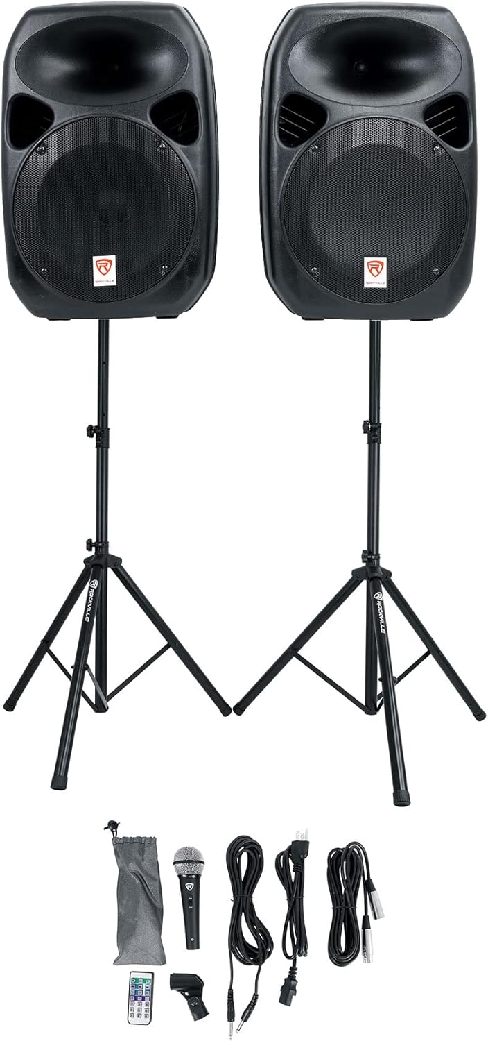 Dual 12 Powered Speakers Q97574
