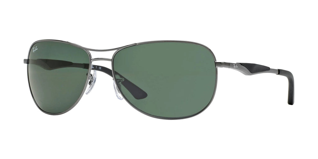 Matte Black Metal Sunglasses P258