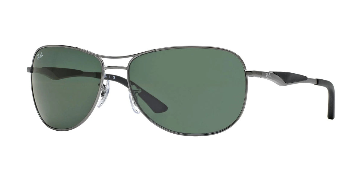 Matte Black Metal Sunglasses P258