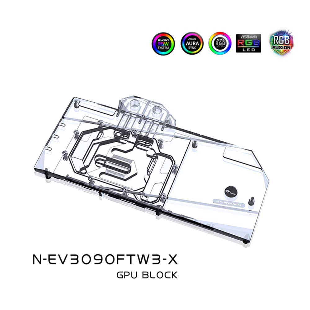 Copper Water Cooling GPU Water Block for RTX 3090 RTX 3080 F532721