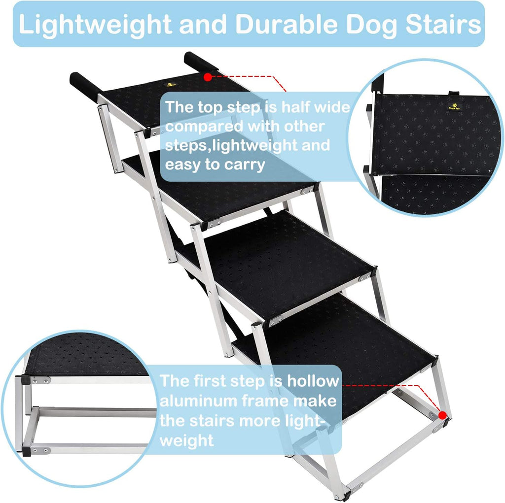 Folding 6 Steps Pet Dog Car Stairs X293735
