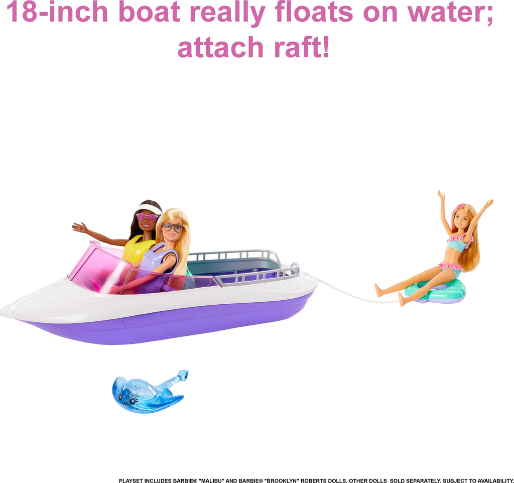 Barbie Dolls with Boat Playset M46905