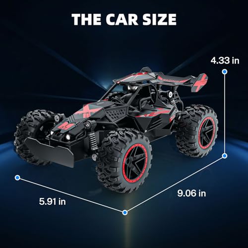 Green 1:18 Remote Control RC Truck with Lights V574732