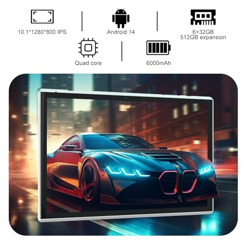 10.1 inch Android Tablet with 6GB RAM 32GB ROM Q9871