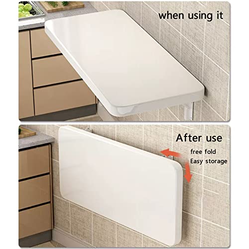 Blue Wall-Mounted Drop-Leaf Foldable Table 30x80cm D44330