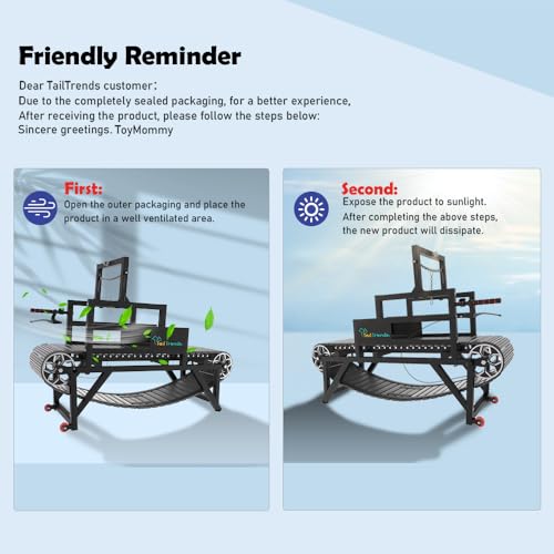 Dog Treadmill with Brake & Resistance Adjustment, Supports Up to 300 lbs K562
