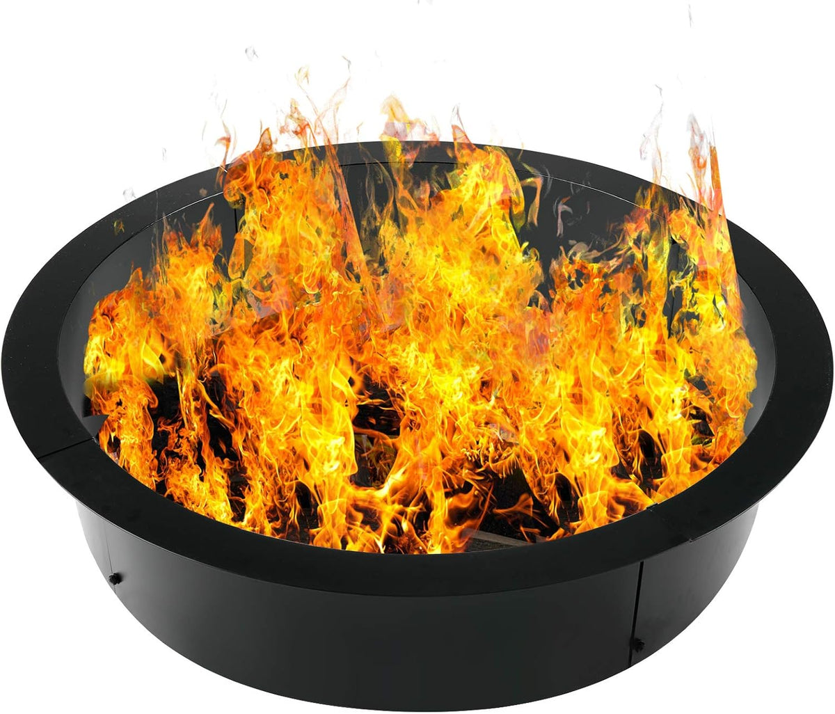 42 Inch Fire Pit Ring Heavy 2mm Steel H4685