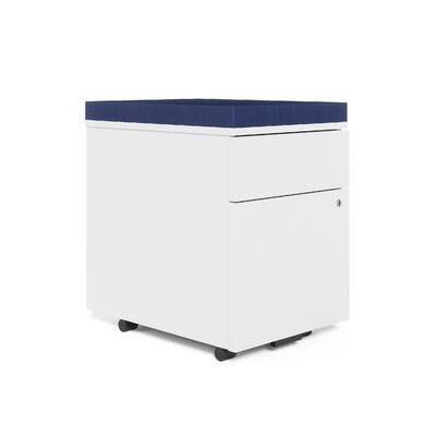 White 2-Drawer Vertical Filing Cabinet A733884
