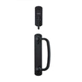 Black 2-Panel Gliding Patio Door Hardware Set Q372