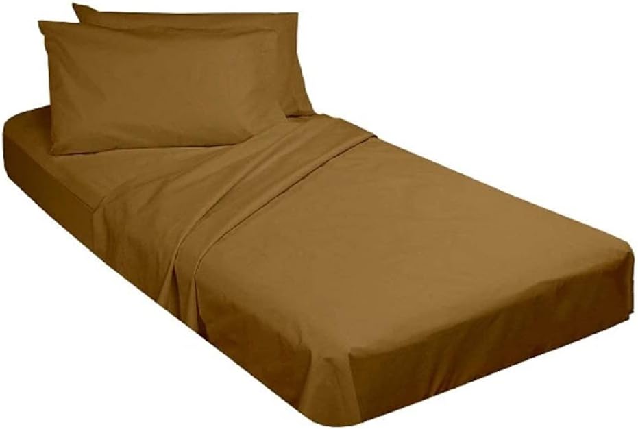 Ivory Cotton Cot Size Fitted Sheets 2 Pack E158