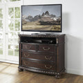 Dark Brown Media Chest F953