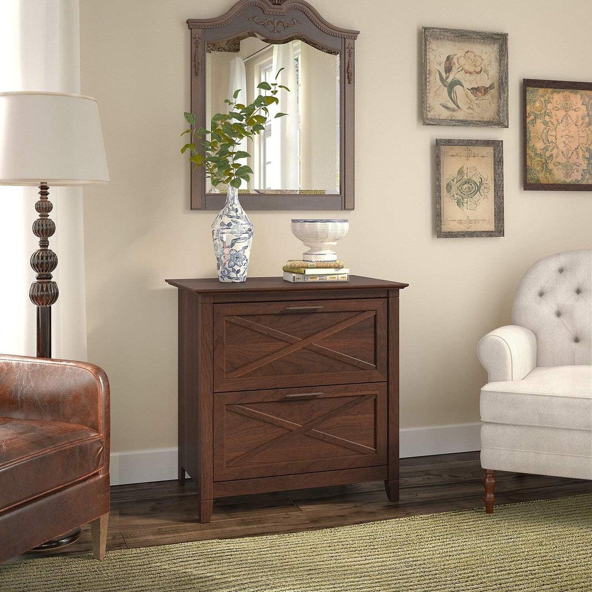 2 Drawer Lateral File Cabinet T2085