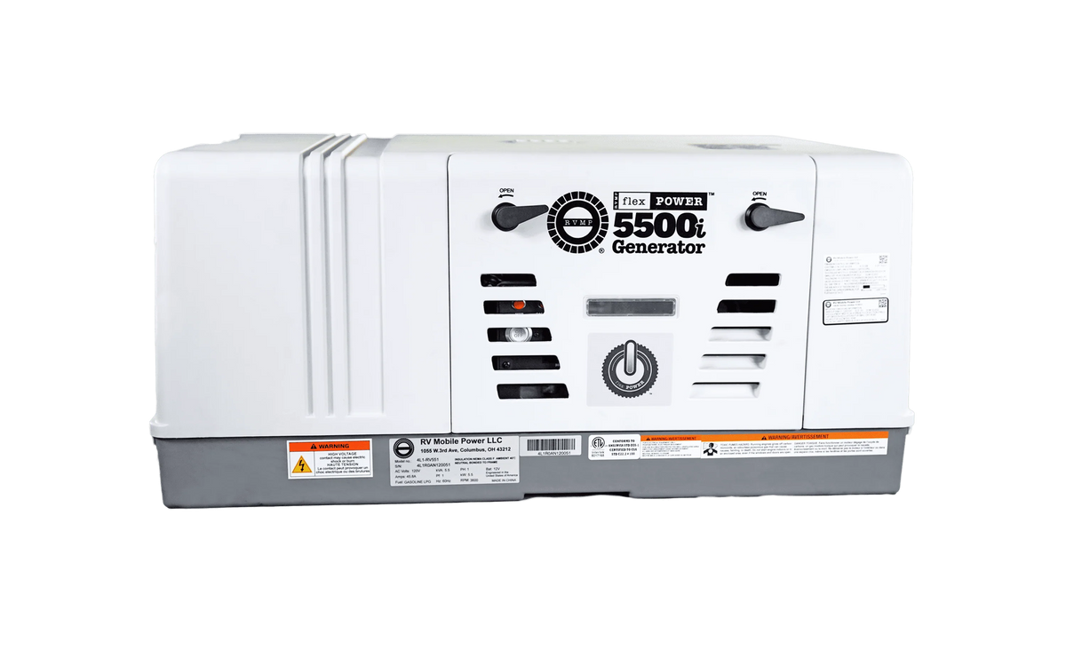 5500 Watt Dual-Fuel Installed RV Generator M8653