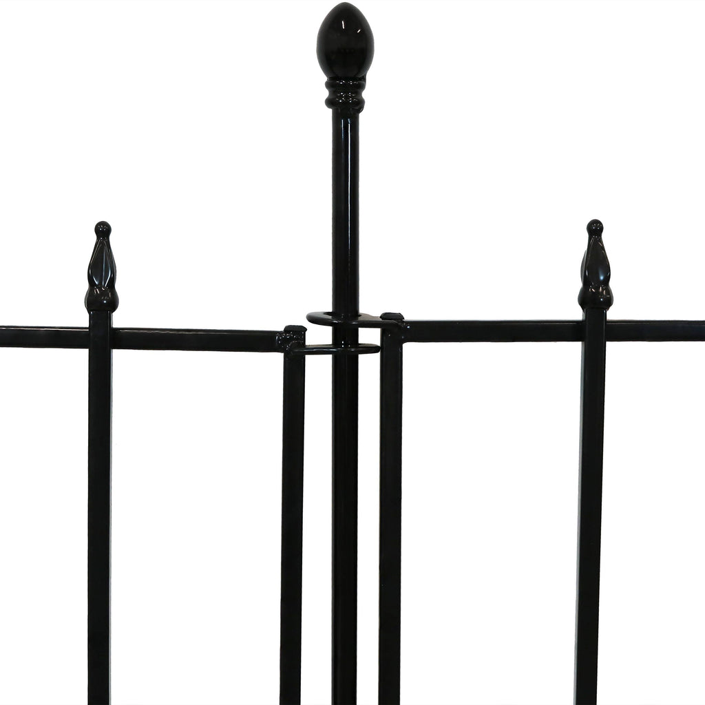 Black Iron Garden Border Fence B1264