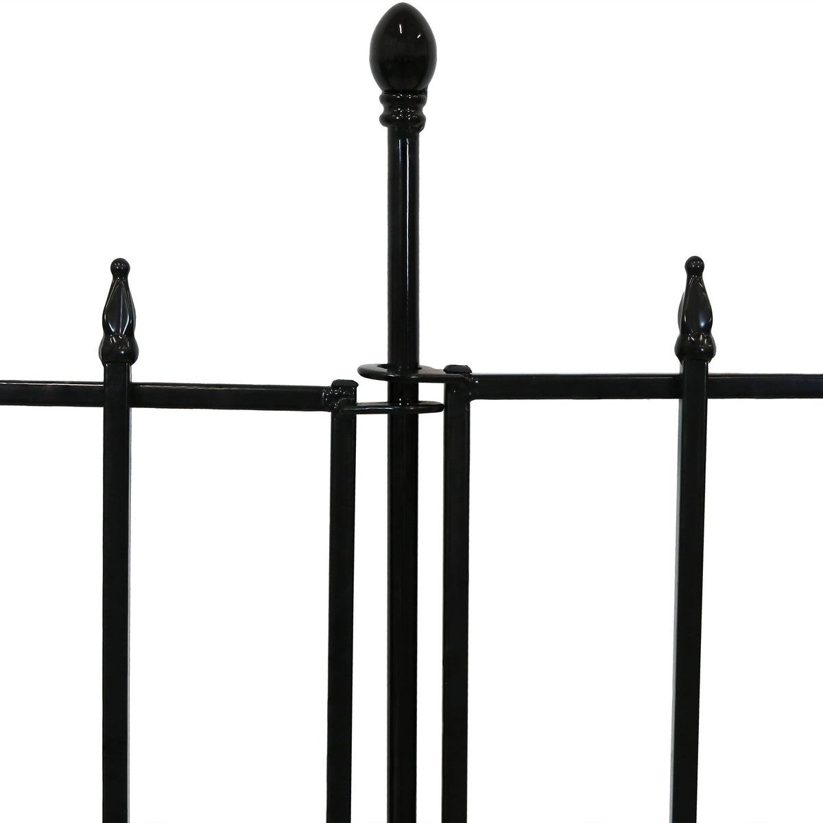 Black Iron Garden Border Fence B1264
