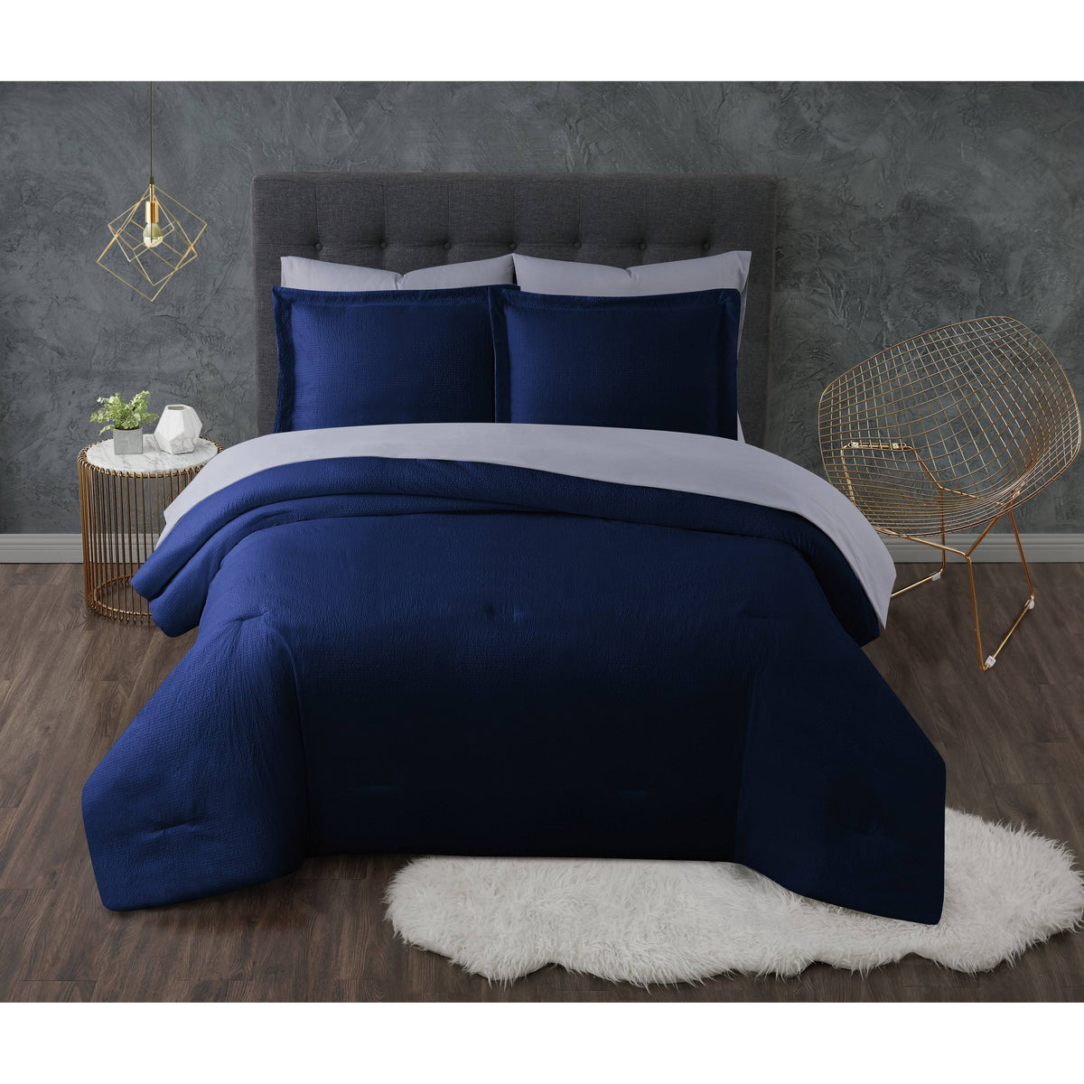 Khaki Full 7 Piece Bed in A Bag Q153