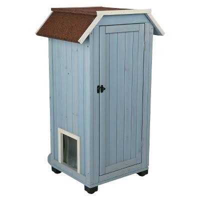 3-Story Outdoor Cat House V7562