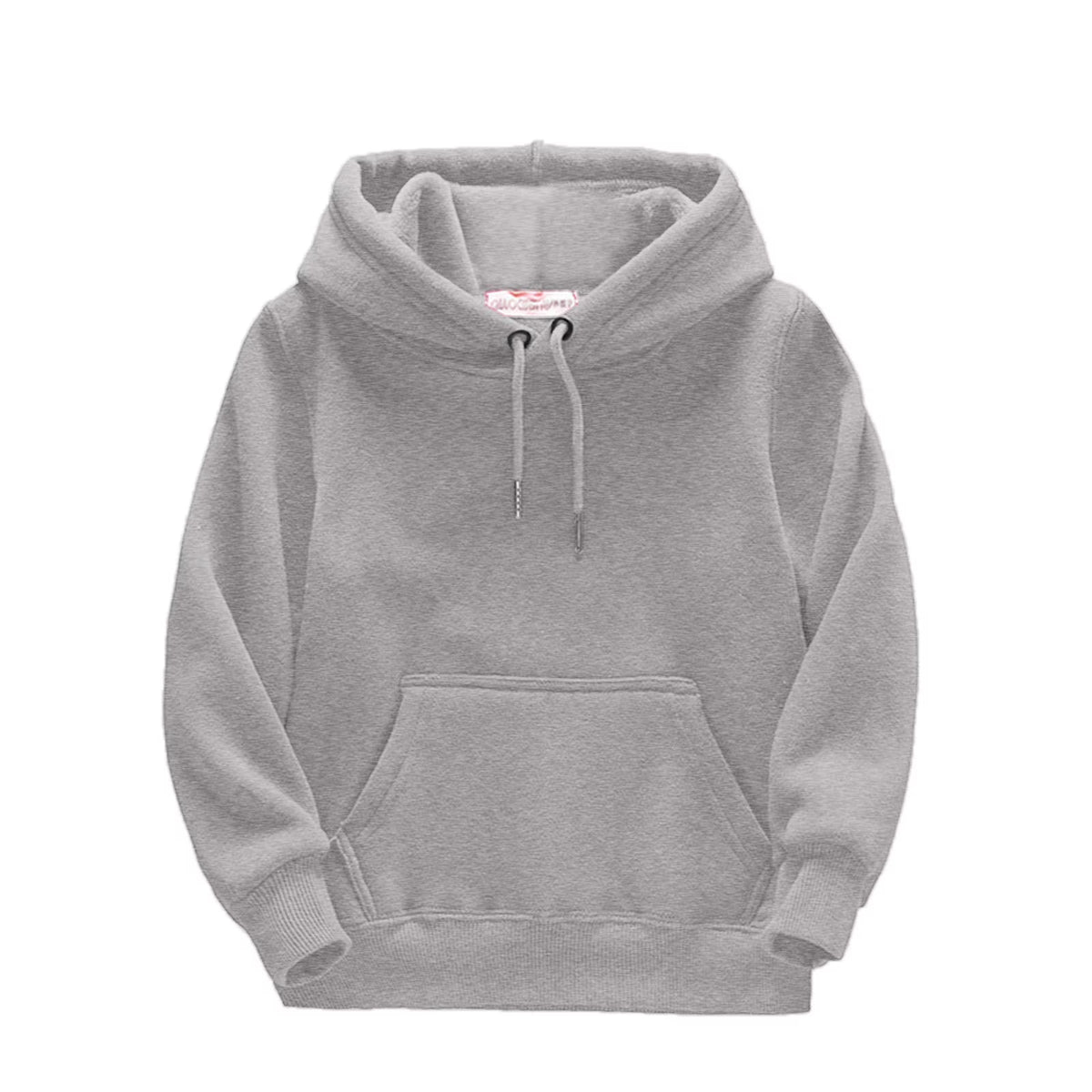 Grey Kids Hooded Pullover Sweatshirt X345378