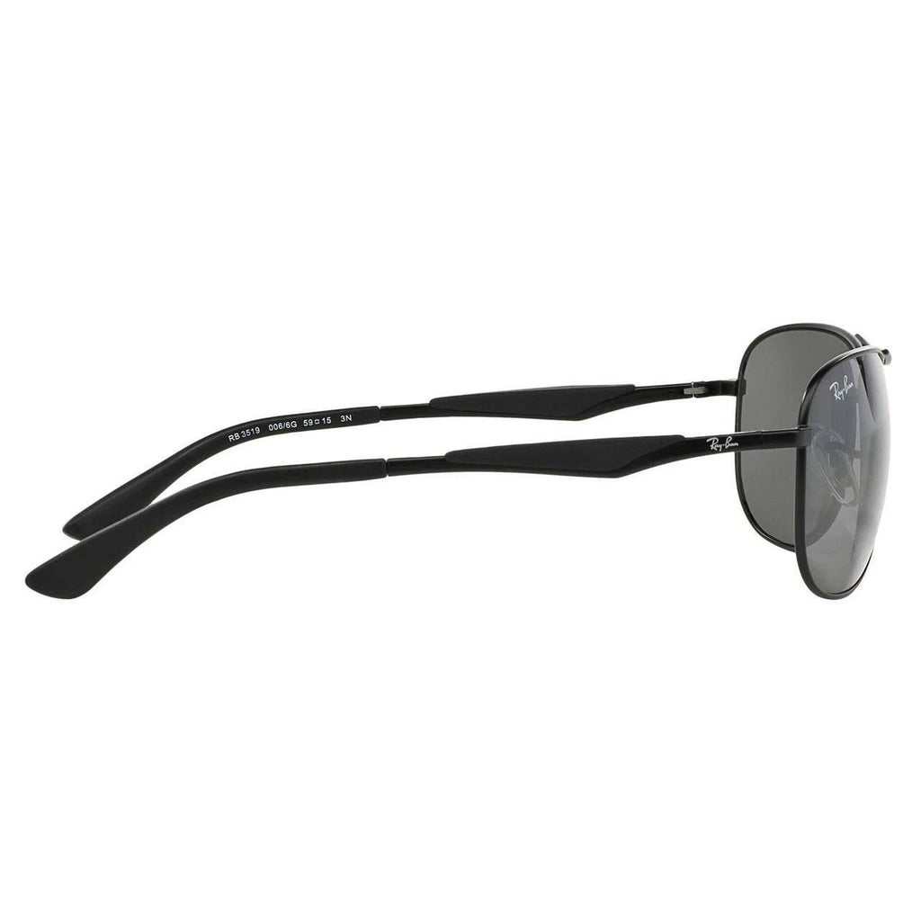 Matte Black Metal Sunglasses P258