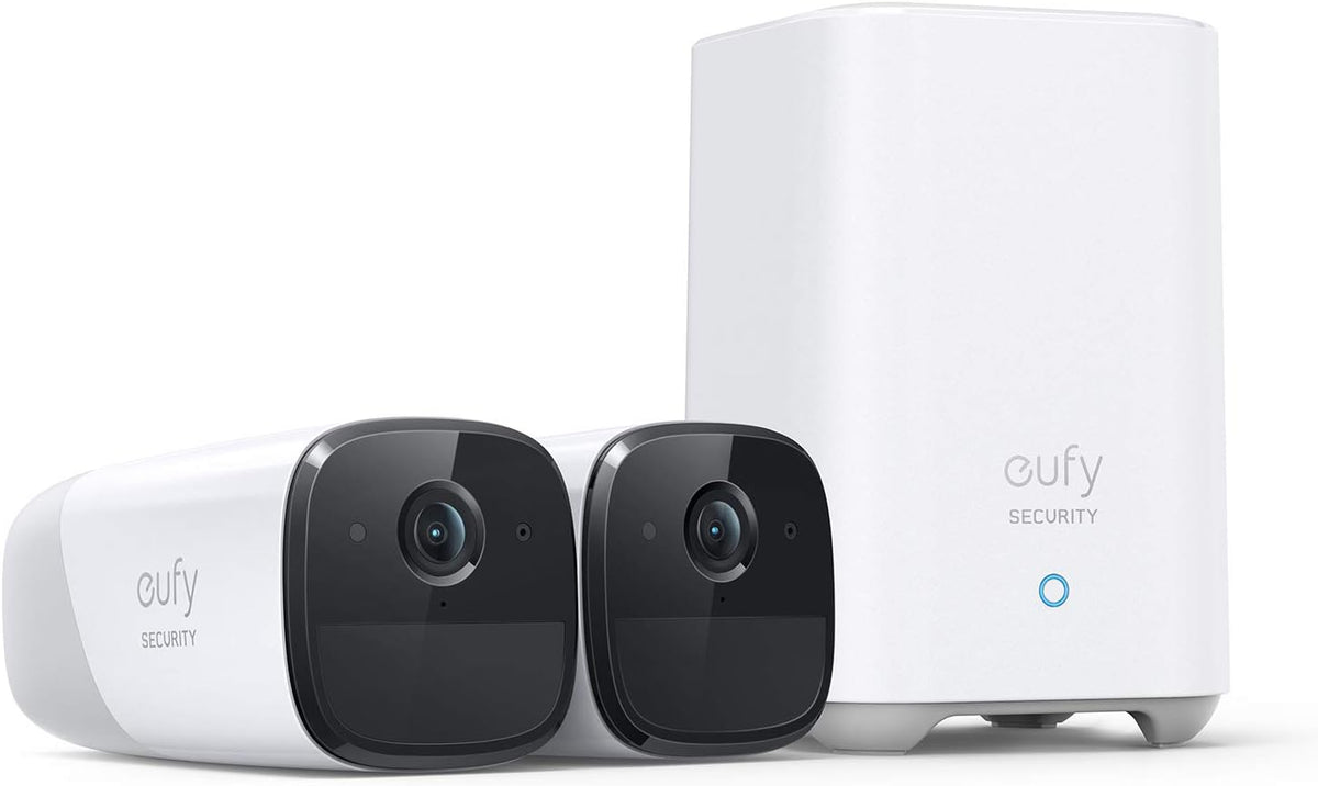 2-Cam Kit Wireless Home Security Camera System, 2K Resolution, Night Vision P4459
