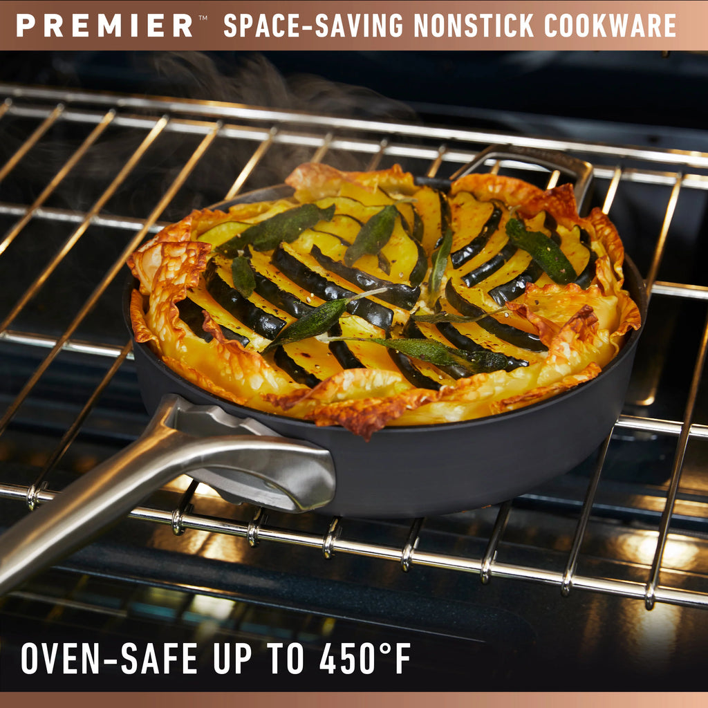 12-Quart Nonstick Stock Pot with Lid Z45564