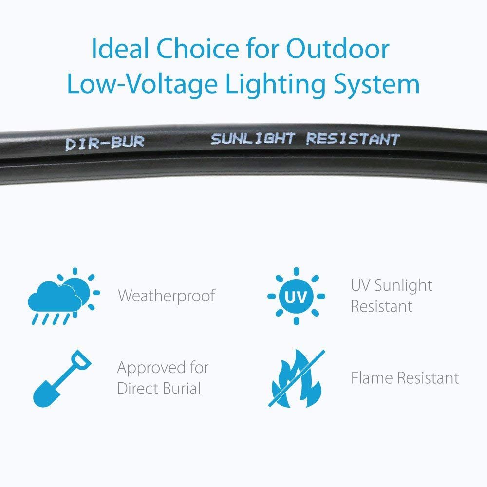 10-Gauge 2-Conductor Low Voltage Landscape Wire 250 Feet Z84364