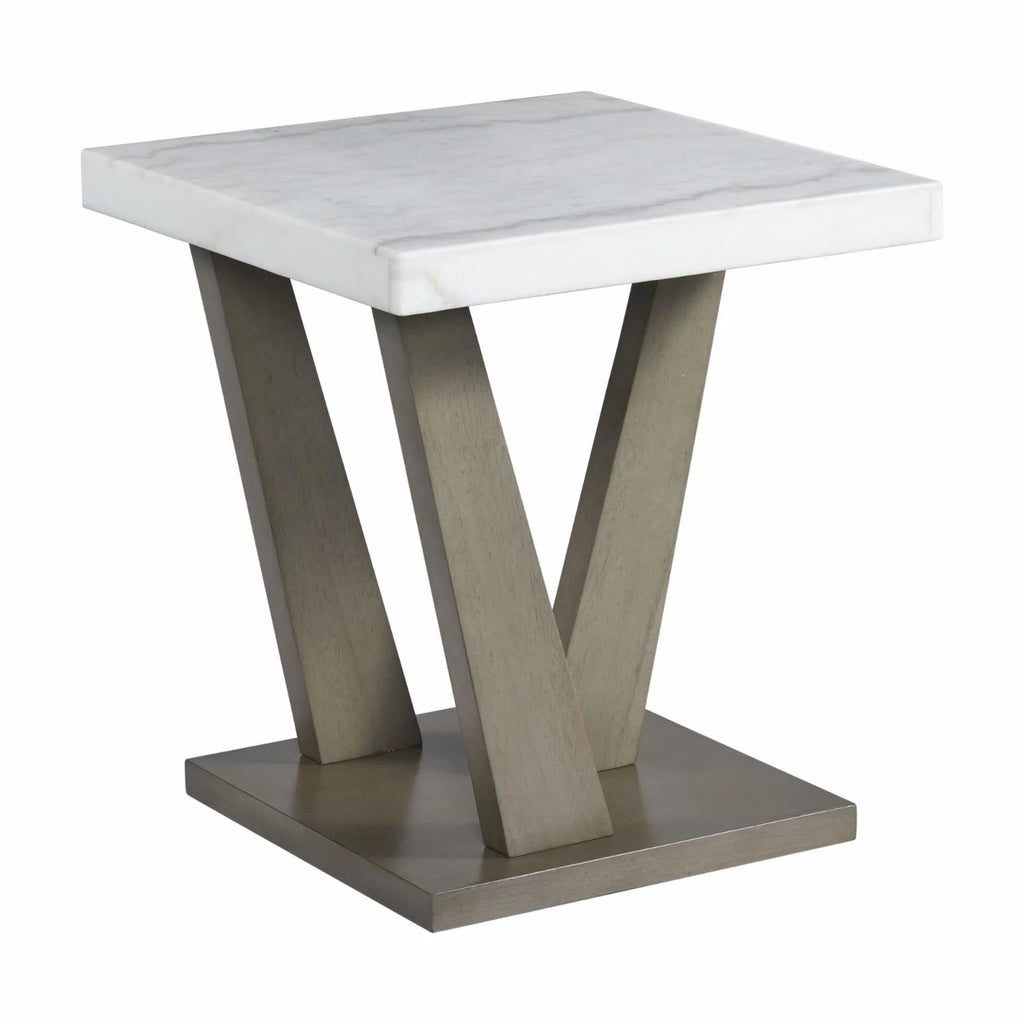 Gray Square End Table O619240